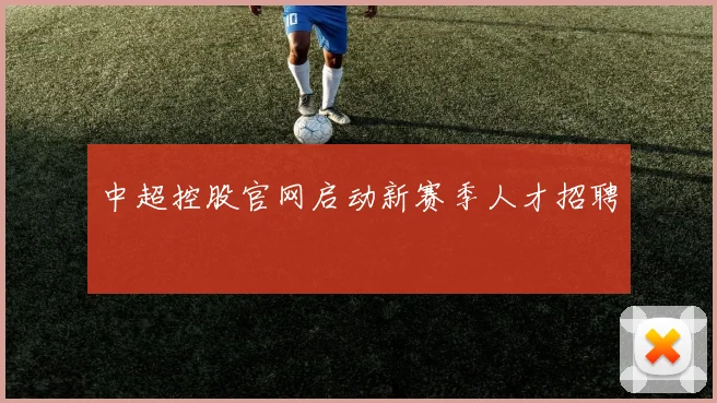 中超控股官网启动新赛季人才招聘